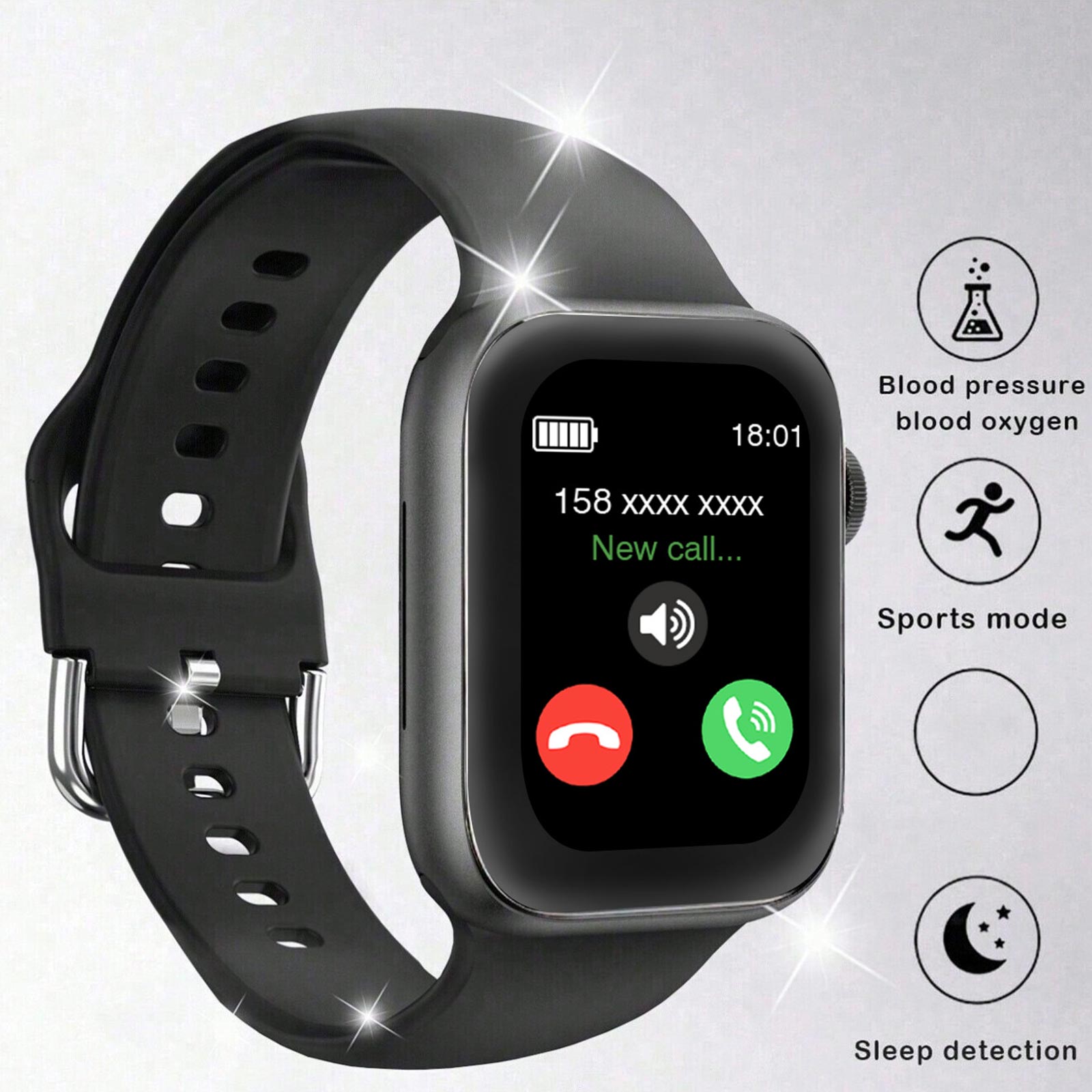 스마트 워치, 무선 통화/다이얼링, 멀티 스포츠 모드, - Smartwatch Iphone Watch For Men 리뷰 및 가격