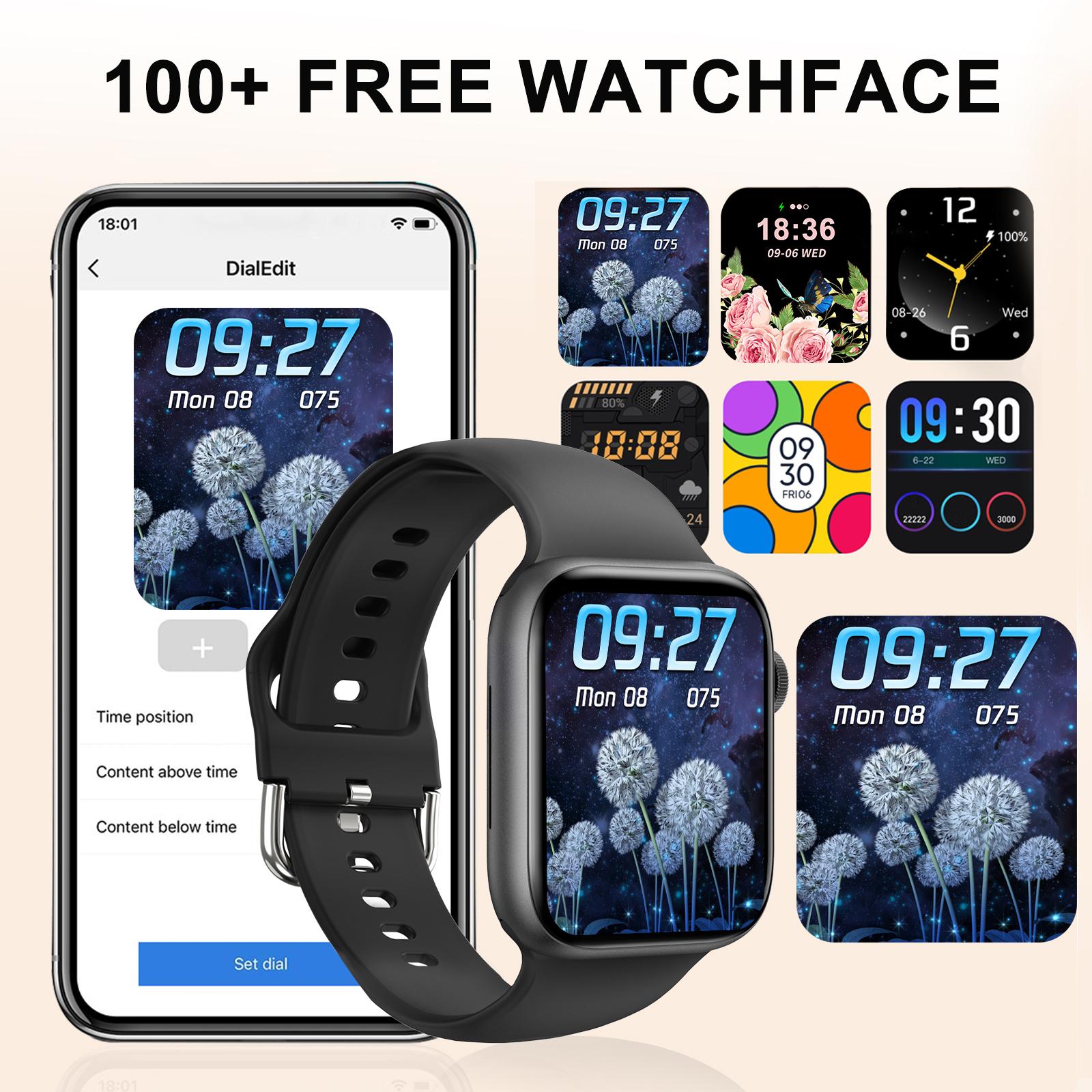 스마트 워치, 무선 통화/다이얼링, 멀티 스포츠 모드, - Smartwatch Iphone Watch For Men 리뷰 및 가격