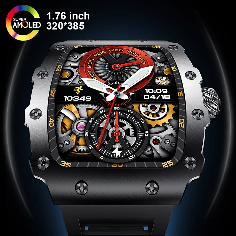 신제품 트렌드 스마트 워치 1.76인치 AMOLED 3 - Smartwatch Trending Watches For Men 리뷰 및 가격
